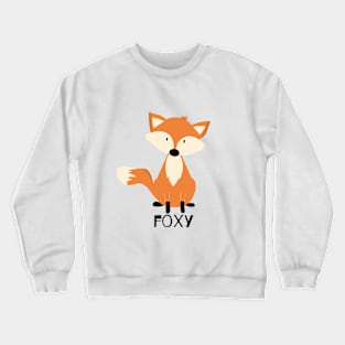 Cute Little Foxy Crewneck Sweatshirt